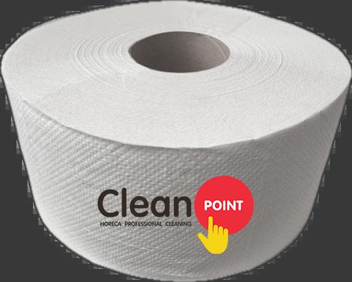 Туалетний папір Jumbo Lux Large Clean Point
